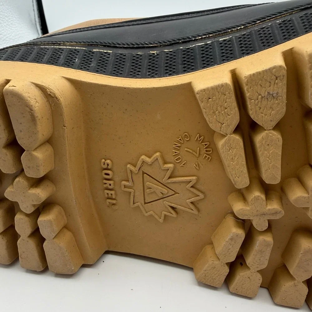 Sorel Scout Kaufman Leather Duck Boots Made in Canada Winter‎ Snow Boots